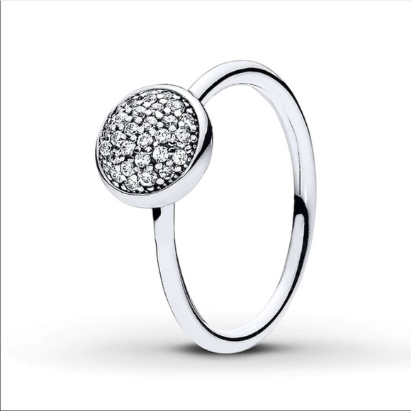 pandora sterling silver ring sz 7